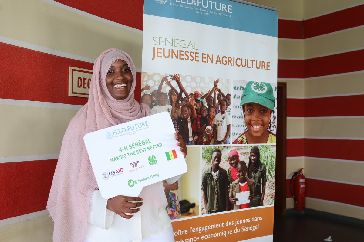Notre championne et formatrice certifiée en 4-H, <a href="/MarieNdieguene/">Ndéye Marie A.NDIEGUENE 🇸🇳</a> est une jeune entrepreneure sociale et écrivaine fondatrice et PDG de Eco Builders MS spécialisée dans la création de solutions écologiques à base de matériaux recyclés et naturels pour le secteur de la construction