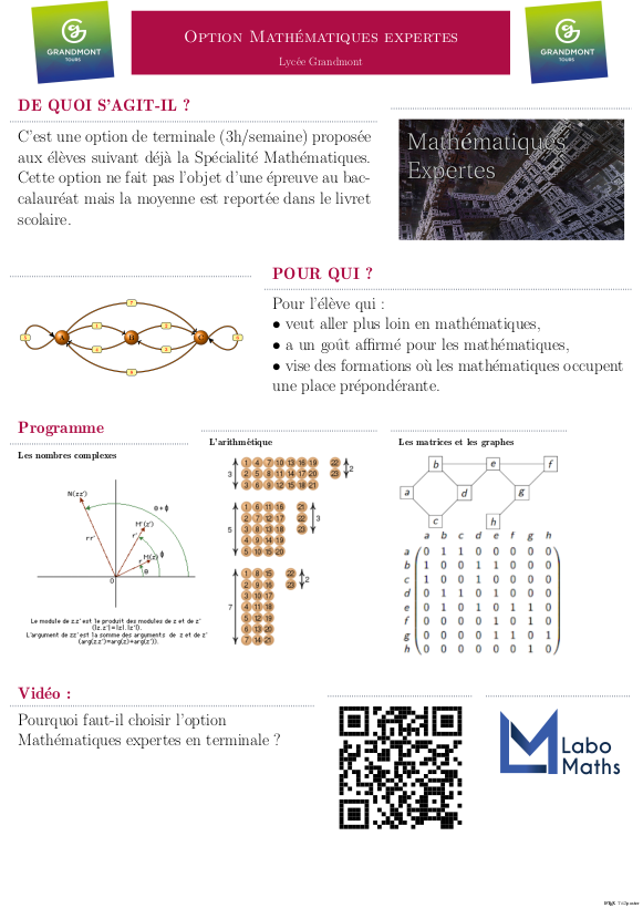 maths_ot's tweet photo. ... et celles des options #MathsExpertes et #MathsComplémentaires de terminale ! 👍
[2/2]
#labomaths_ot https://t.co/yo8jj6Jduz
