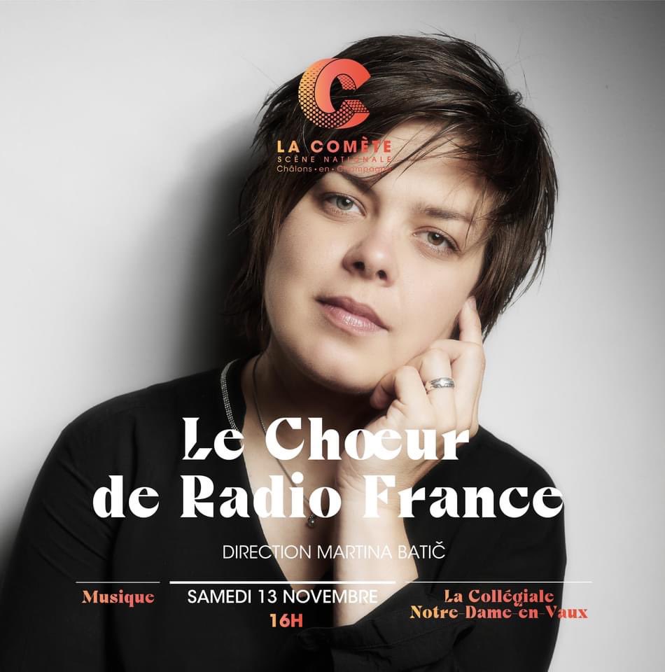 CONCERT] Sam 13 nov 16h - Église Notre-Dame-en-Vaux. L’une des pages les plus belles de la musique religieuse russe, Les Vêpres de Rachmaninov », composées en 1915. Une œuvre idéale pour les voix entrelacées du @ChœurRF, sous la direction de Martina Batič.