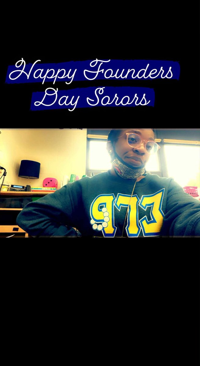 MsKmackED's tweet photo. happy founders day to my fellow sorors! I love you all and 1 more year until centennial !! https://t.co/MfWLjBYN8D