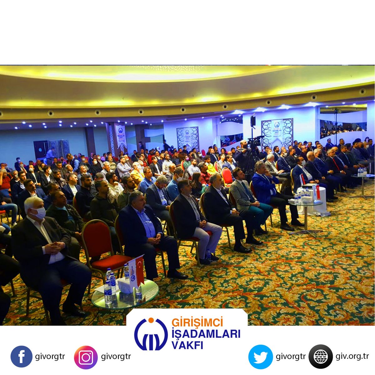 givorgtr's tweet photo. GİV Adana Şube Başkanı Sn. Cengiz Aslan GİV Adana Şube açılışı selamlama konuşmasında "Adana'da bilim ve teknoloji festivalleri düzenlemek, Adana'da girişimciliği daha üst seviyelere taşımak için ekibimizle çalışmak için azami gayret göstereceğiz" dedi. https://t.co/ZVefrv8Emb