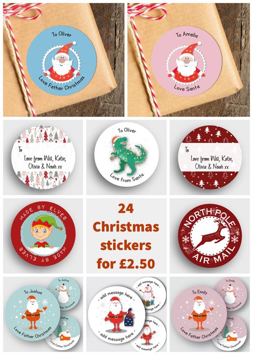TheStickerSite's tweet photo. Let us help out with your wrapping 🎁

We're running low on these products so don't hang around too long 😬
24 Personalised Stickers for just £2.50
Free UK delivery on orders £5 and over
Dispatched within 24 hours

>>https://t.co/iIMUNjkz4h https://t.co/UGB41Ty2CB