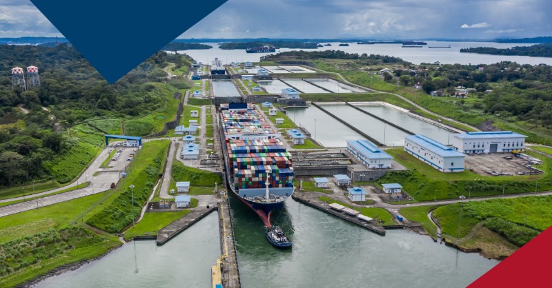 thepanamacanal's tweet image. The #ExpandedCanal was key to positioning the country as the logistics hub of the Americas. #DYK that through its broader capacity, it enabled the Canal to accommodate 96.6% of the world’s containerships?