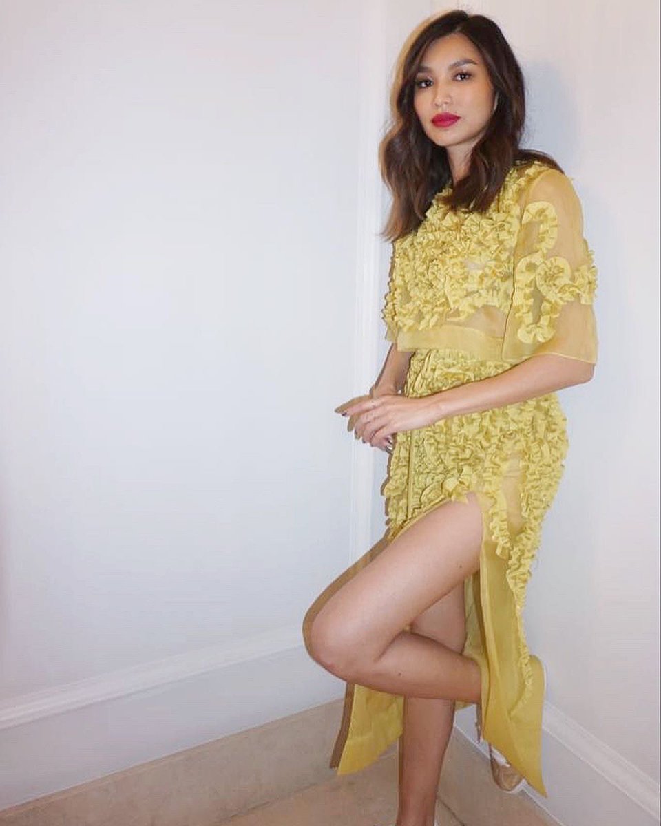 💛

Outfit: <a href="/JasonWu/">JASON WU</a> 
Sneakers: <a href="/aquazzura/">AQUAZZURA</a> 
Earrings: <a href="/Completedworks/">Completedworks</a> 

 #eternals #Sersi #mcu