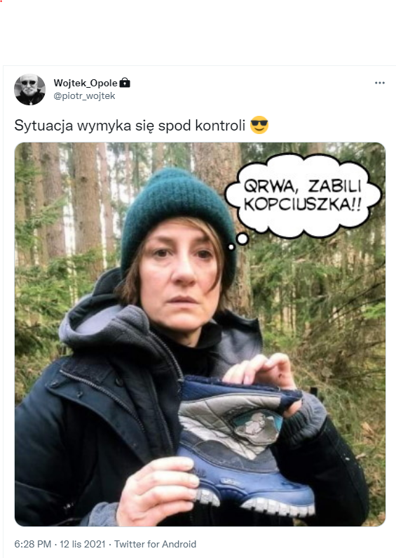 farmerjanek's tweet photo. Za górami Ural, za lasami Syberyjskimi była sobie księżniczka Niestety sielanki to już finał. Nie tykał jej żaden książę ni królewicz całować nie zechciał. Bo niedźwiedź zawsze starcie wygrywał I tak się też stało że Kopciuszka podłe zazdrosne zwierzę również zeżarło
#HydeJekyll https://t.co/w3MMNTMrEs