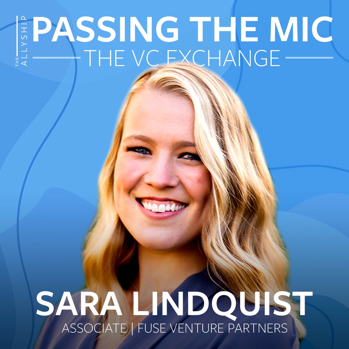 nealdempsey's tweet photo. As the second guest on #TheAllyship podcast, we’ll be ‘Passing the Mic to Sara Lindquist.’

Sara is an associate at Seattle-based @fuse_vc who has broken traditional barriers with her “untraditional” journey in VC.

https://t.co/XlVo8pwmaI

#venturecapital #womeninvc #vcexchange https://t.co/ytVW3uLPMI