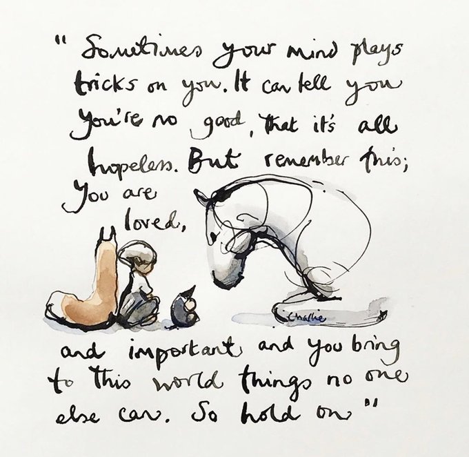 Headteacherchat's tweet photo. A reminder for us all from @charliemackesy - Thank you! https://t.co/8B0yd9hbuI
