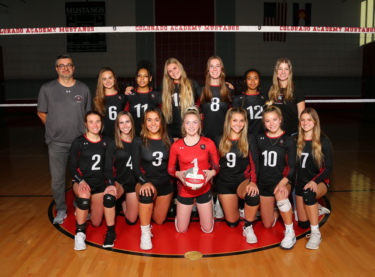 ColoradoAcademy's tweet photo. CA Volleyball 2021 Season Wrapup:

- Finished at the regional tournament
- Jordan Alexander named Metro League Senior of the Year
- Jordan Alexander named 1st Team All-League
- Josie Hicks named 2nd Team All-League
#GoMustangs #gopreps @CHSAA https://t.co/JjTnmgVp7g