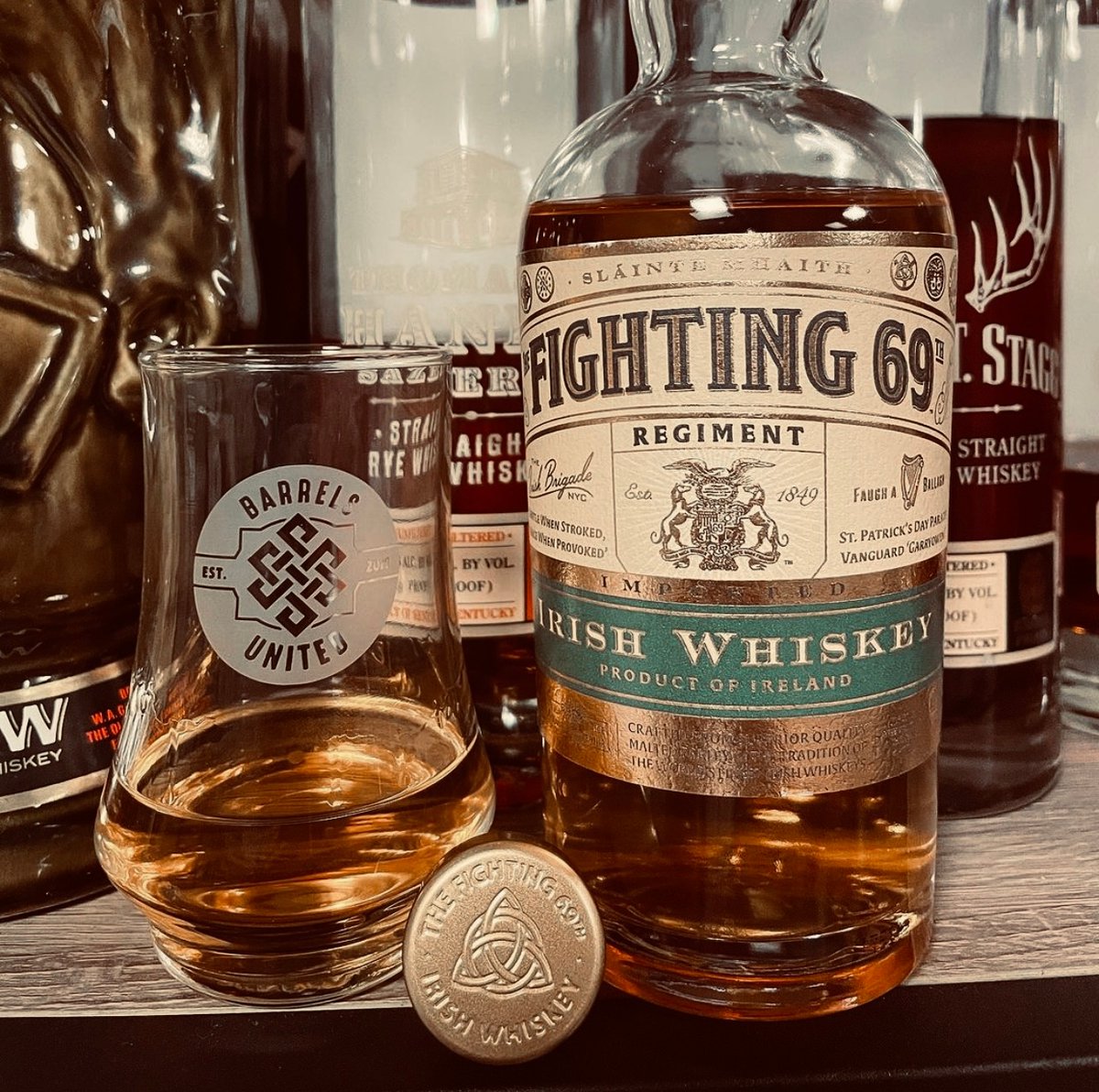 Fight69Whiskey's tweet photo. #NationalHappyHourDay is a #neat idea, no?
Thanks for the shot @atl_whiskey!
#fighting69th #fighting69thwhiskey #irishwhiskey https://t.co/8D8y3vtxT9
