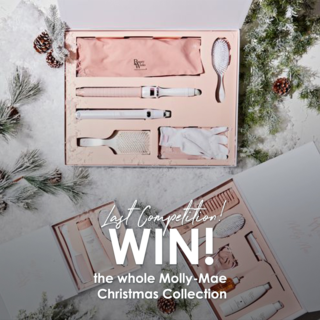 We saved the 𝒃𝒆𝒔𝒕 𝒇𝒐𝒓 𝒍𝒂𝒔𝒕 🤩
 
For our final competition of the day we are 𝐠𝐢𝐯𝐢𝐧𝐠 𝐚𝐰𝐚𝐲 the whole 𝐌𝐨𝐥𝐥𝐲-𝐌𝐚𝐞 𝐗 𝐁𝐞𝐚𝐮𝐭𝐲 𝐖𝐨𝐫𝐤𝐬 𝐂𝐡𝐫𝐢𝐬𝐭𝐦𝐚𝐬 𝐂𝐨𝐥𝐥𝐞𝐜𝐭𝐢𝐨𝐧😍🙌 Like&amp;RT this post for the chance to #WIN!✨
 
#BeautyWorks #Competition