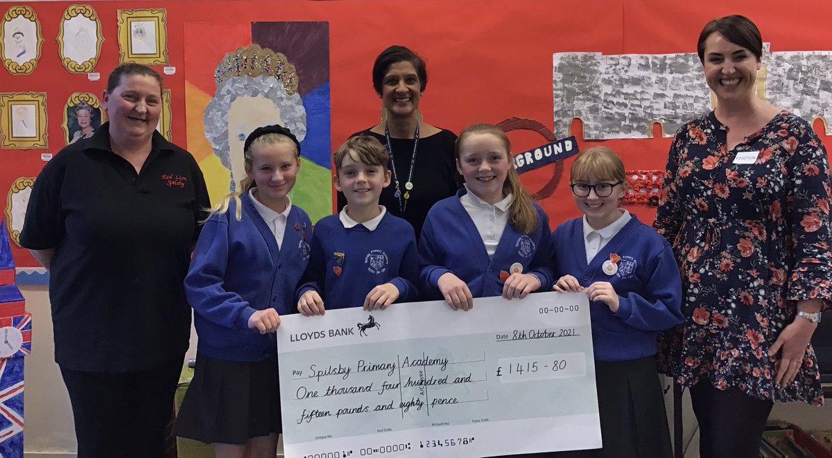 NishiBatra's tweet photo. Thank you so much to @EmmaLat17865157 &amp; Claire &amp; all the parents &amp; community @SpilsbyPrimary who supported The Summer of Kindness &amp; Giving to raise over £1,400 for the school to help with resources after our flood. We are so grateful for all your hard work, generosity &amp; #kindness https://t.co/OMrk75OSBS