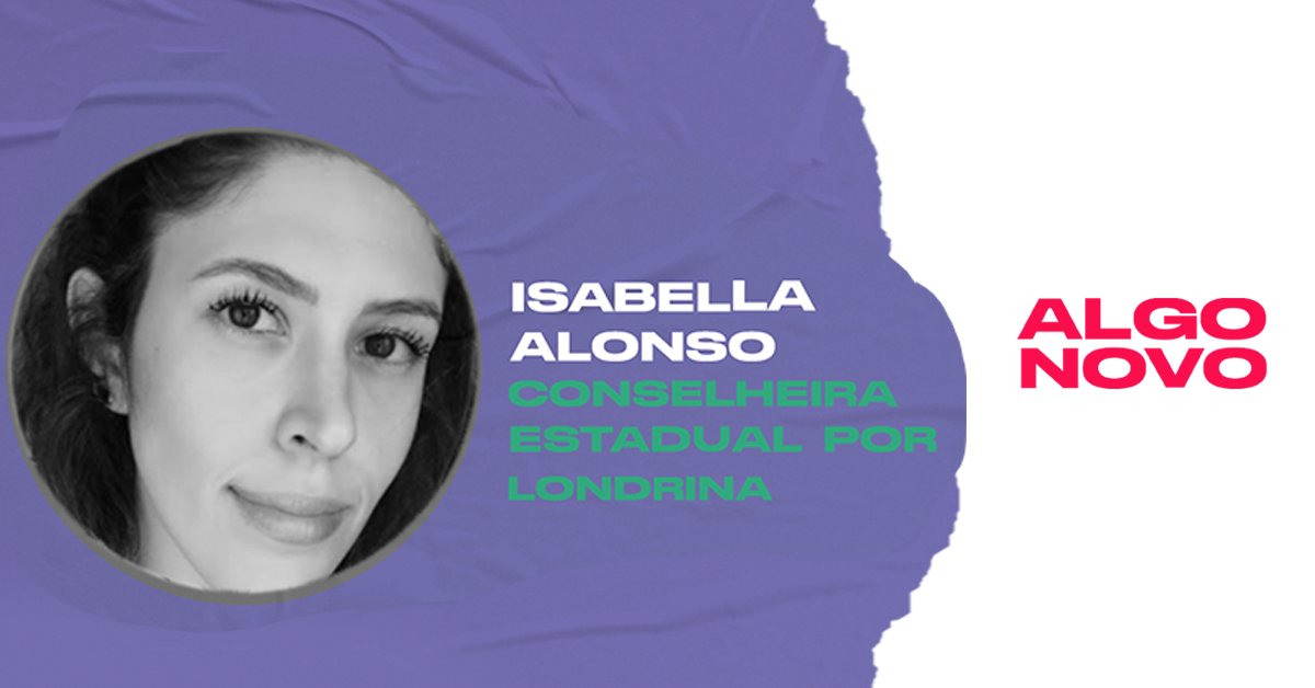 AlgoNovoAdv's tweet photo. Isabella Alonso é Algo Novo - Oposição!
💜✊🏻 VOTE 22 MARCELO E THAIS - ALGO NOVO: OPOSIÇÃO NA OAB/PR
#OposiçãoÉAlgoNovo #MarceloEThaisNaOABPR #AlgoNovoNaOAB #AlgoNovoNaAdvocaciaParanaense #OABPR https://t.co/sWSMw2JXx4