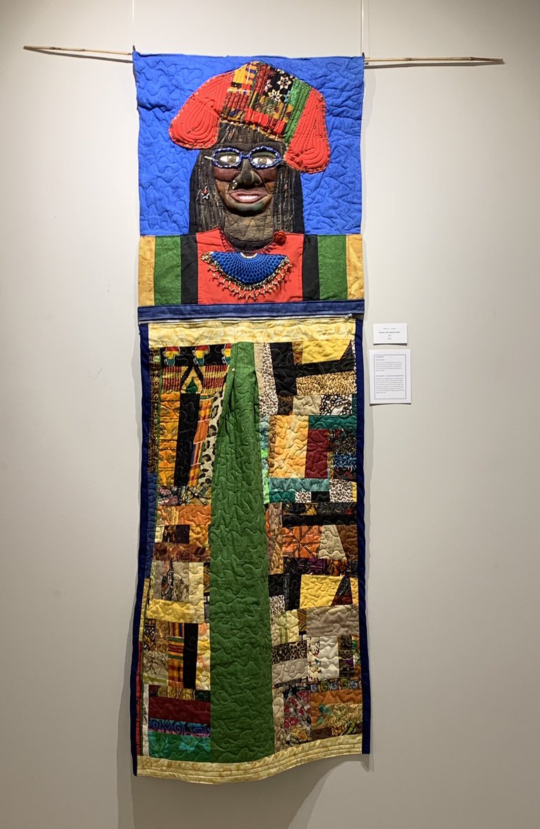 AndreaVernot's tweet image. Stunning exhibit by national African American Quilt Guild at inaugural convention in Cambridge, MD Dorchester Center for the Arts through 12/11 #quilting #History #WomensArt #easternshore
