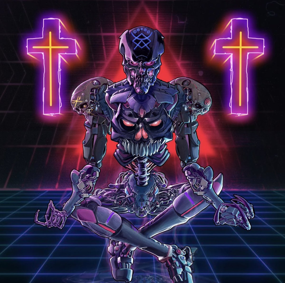 <a href="/pepe_designer/">Rare Designer</a> <a href="/KnownOrigin/">Known Origin</a> <a href="/rarible/">Rarible</a> ‘Cyborg Wojak’ is the fourth of seven Genesis Meme Art pieces , one for each of the 7 Genesis Meme Markets. 

Owning Meme Tokens gives you ownership of Meme Art and the value it creates. How to guide: bit.ly/38rSaZB

Mindful death on <a href="/AsyncArt/">Async Art</a> collab with <a href="/skeenee_art/">Skeenee 🎨☠️</a>