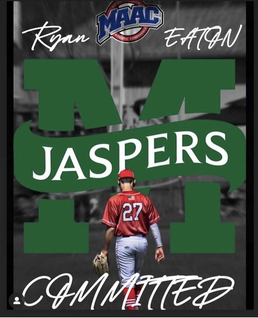Congratulations to Ryan Eaton on his commitment to play Division I baseball at Manhattan College! #redhawkproud #vthsbaseball <a href="/JaspersBaseball/">Manhattan Baseball</a> @CvuAthletics <a href="/rydog_1717/">Ryan Eaton</a>