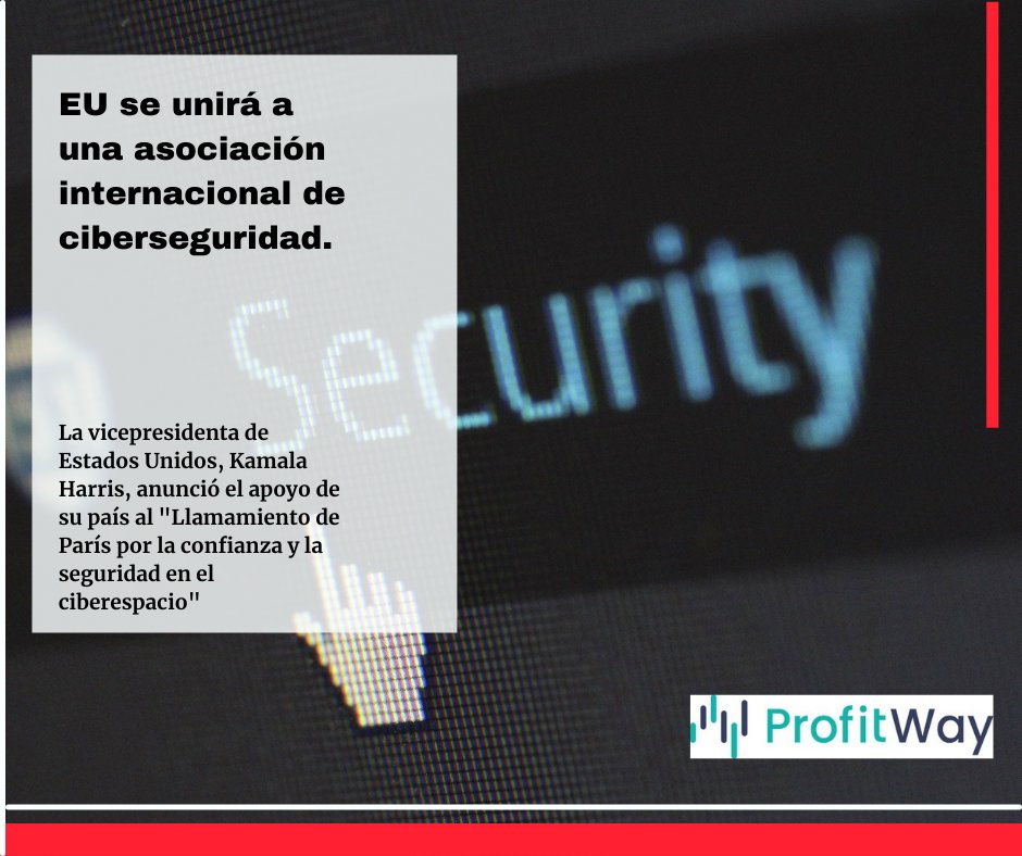 PROFITWAYMX's tweet photo. ¡EU se unirá a una asociación internacional de ciberseguridad!🇺🇸⚠️

https://t.co/3rLS7LjApD https://t.co/N5QR6FPToO