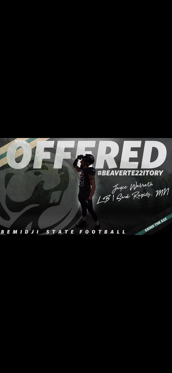 jayce_walrath's tweet photo. Thanks to @BSUBeaversFB @CoachNickNissen @CoachBisch  I’m proud to say I was offered my first scholarship! Thanks again coaches! https://t.co/frzdvQWpyW