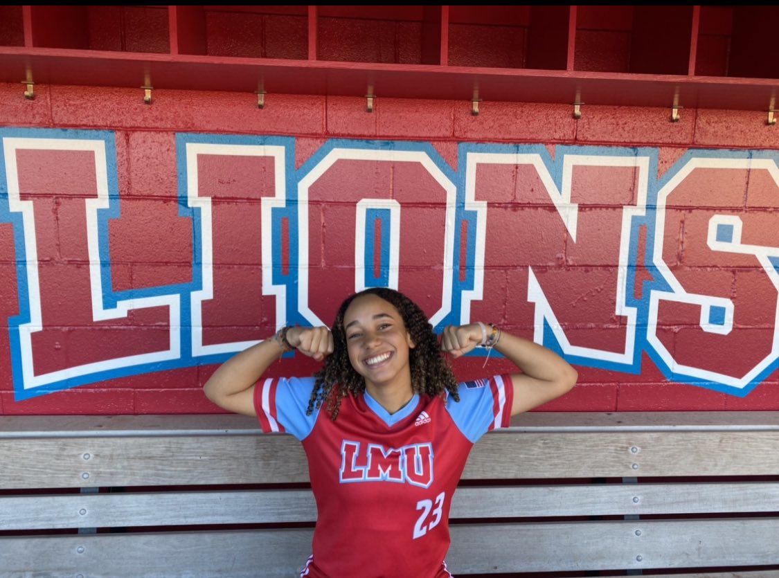 CocoSakora's tweet photo. 🚨COMMIT ALERT🚨
Found my future home 🥎📚✨LMU✨parent school to Loyola Law School &amp; Top5th,Elite Nat’l Universities.Thankful to announce my commitment to play D1Softball &amp; get the education of my dreams under leadership of legends @tairiaflowers @mysha_sataraka @Christianconr15 https://t.co/2yYPRmvGSg