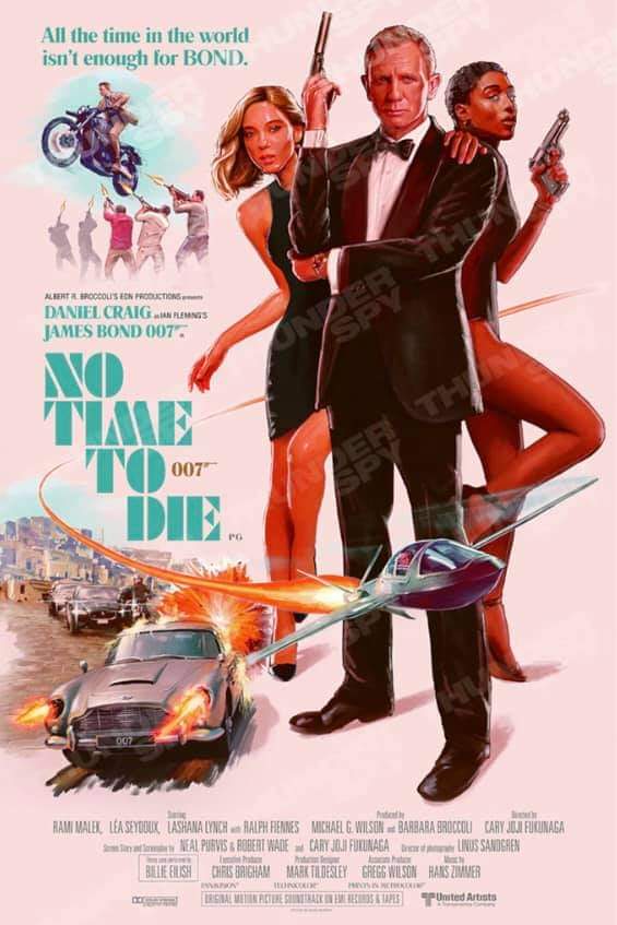 MattHowling's tweet image. Retro poster for the latest James Bond movie 'No Time To Die'.

#NoTimeToDie #Bond #Film #Cinema #DanielCraig #007