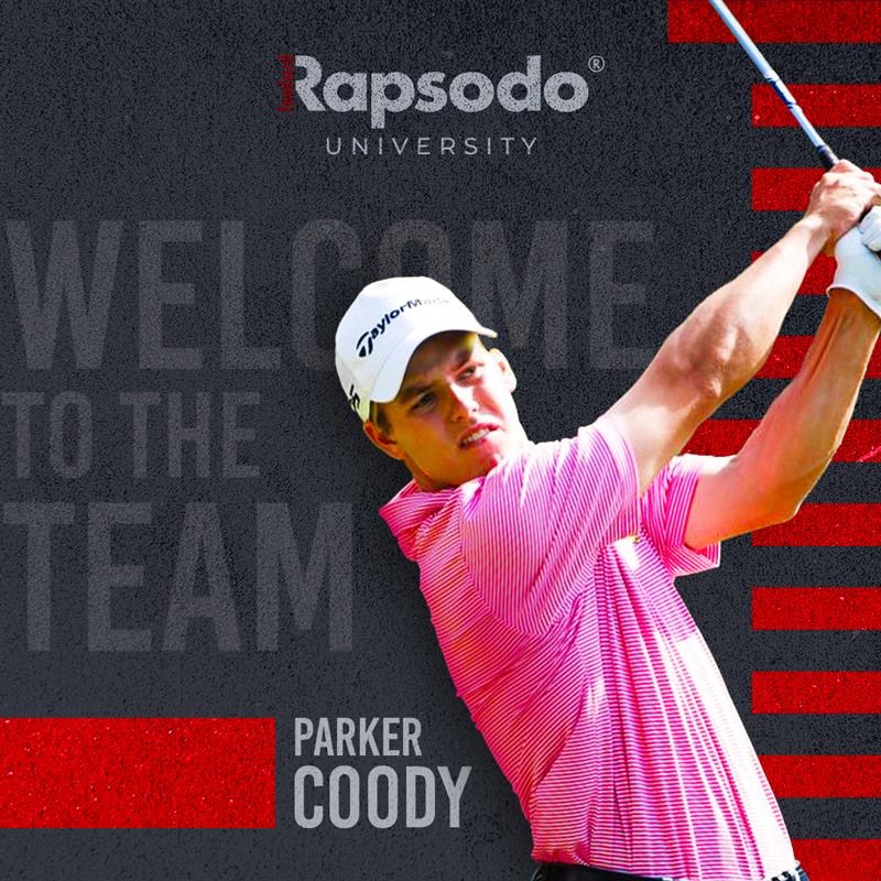 Welcome to the #RapsodoSquad @parker_coody ! Let’s get to work! #RapsodoAthlete