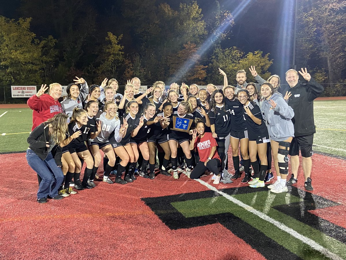 HMHSathletics's tweet image. Haddonfield Girls Soccer 
2021 NJSIAA South Jersey Group 2 Champions!
#threepeat