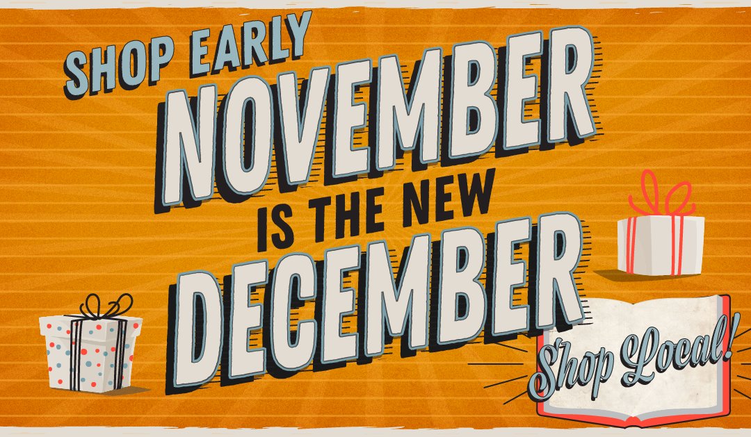 BookSoup's tweet photo. November is the new December. December is the new January. And so forth and so on...
#ShopEarly #ShopLocal #ShopOften #ShopSoup #BookSoup #SunsetStrip #SupplyChain? #EarlyBird #GetsTheWorm #OutOfStock #ChildrensTears https://t.co/rvyk76xoZB
