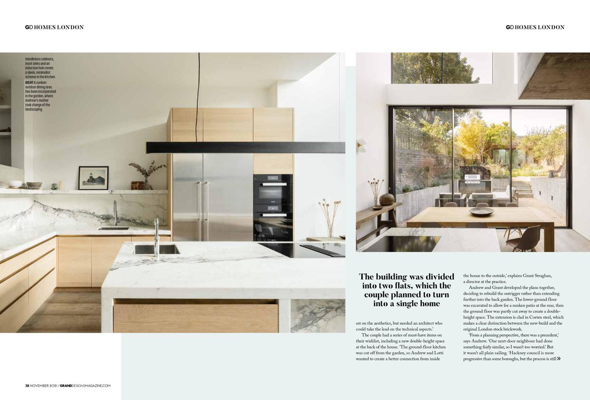 deDraftLondon's tweet photo. Take a peep at this great AC Residence spread in Grand Designs Mag. Nov issue. Thx to #rebeccafoster for the great feature.
1/2
#londonrefurb #londonextension #dontmoveimprove #ineedanarchitect https://t.co/YDDFYMOj5T