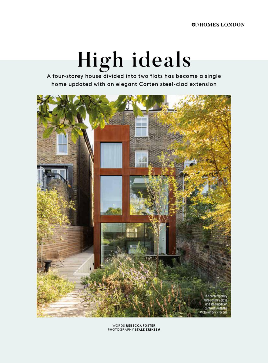 deDraftLondon's tweet photo. Take a peep at this great AC Residence spread in Grand Designs Mag. Nov issue. Thx to #rebeccafoster for the great feature.
1/2
#londonrefurb #londonextension #dontmoveimprove #ineedanarchitect https://t.co/YDDFYMOj5T