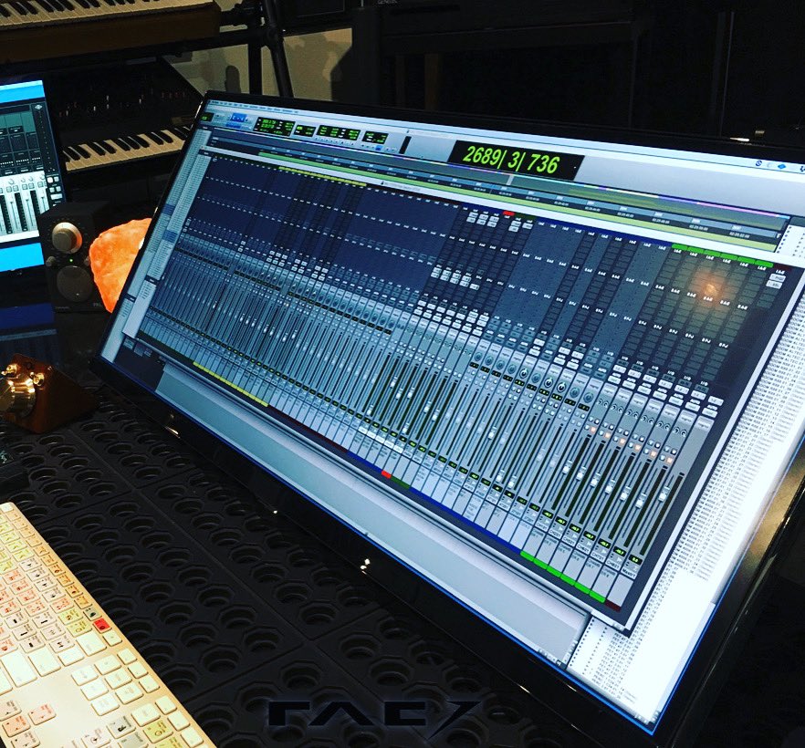 This week’s #faderfriday features virtual faders. Mixing that #protools session from the <a href="/capitolstudios/">Capitol Studios</a> live session in the box.