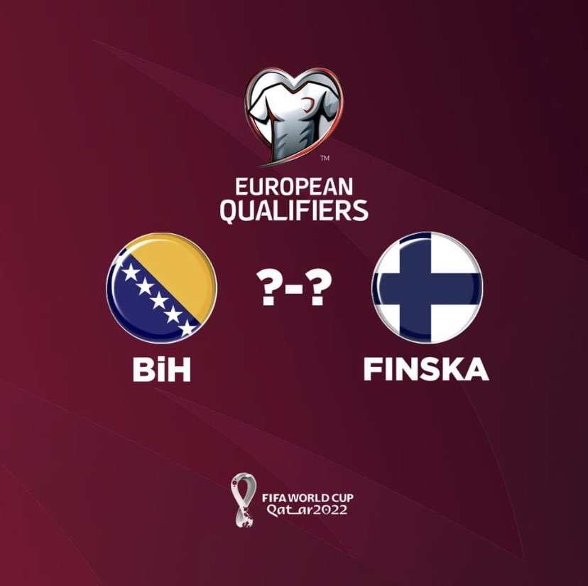 BosnianFudbal's tweet photo. It is #MATCHDAY Score Predictions?

I’m going 3-0 #KRUNIC master class #HAJMO #BOSNO BOSNO HAJMO HERZEGOVINO https://t.co/OcdPuwfMpl