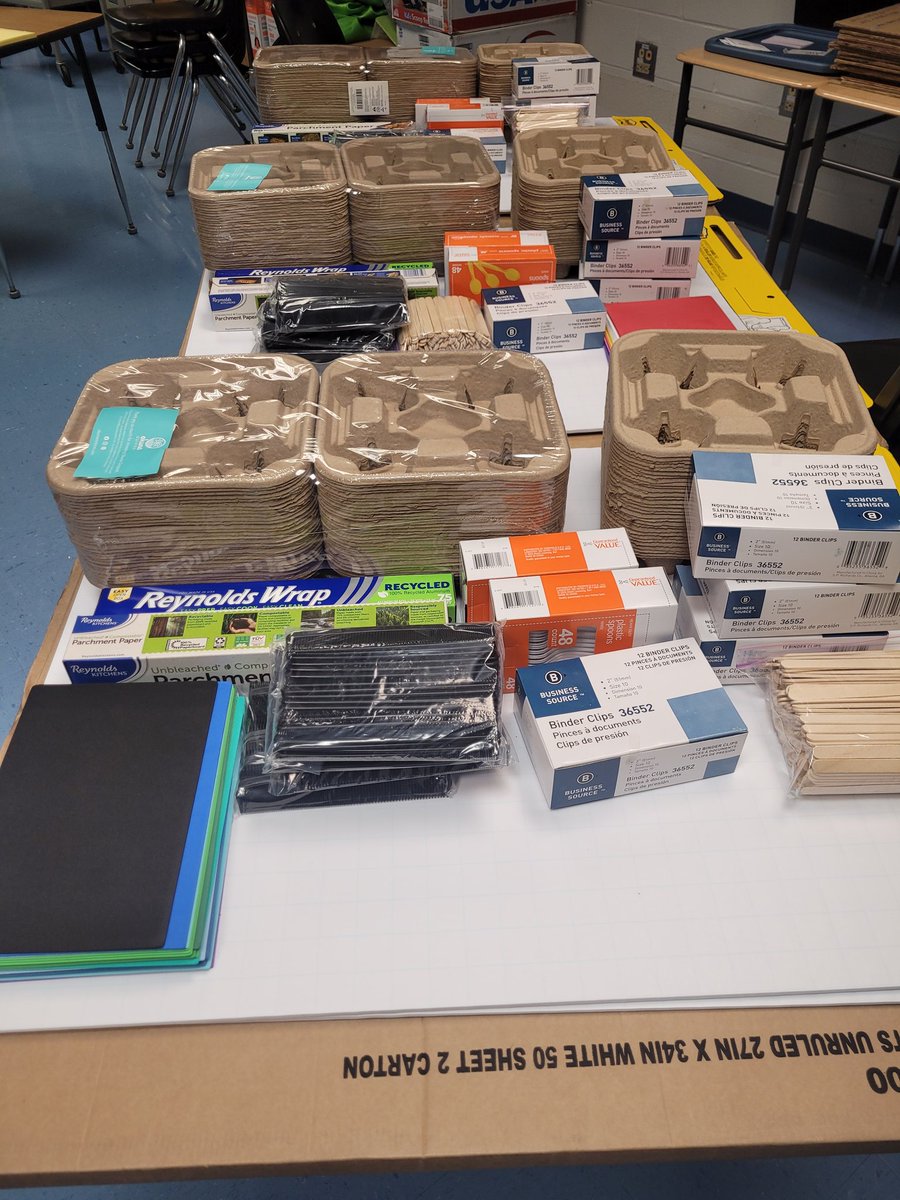 Getting consumable engineering design kits ready for our AMAZING  Ts <a href="/EasternWCPS/">Eastern Elem School</a> ! Can't  wait to see what you do with your <a href="/Sphero/">Sphero</a> !  <a href="/wcpsmd/">WCPS Maryland</a> @DanFowler05 <a href="/stacey_baker13/">Stacey Baker</a> <a href="/chriskopco/">chris kopco</a> @HurleBen <a href="/EricaDHartley/">Erica Hartley</a> <a href="/MsENicholson/">Emily Nicholson</a> <a href="/DavWarren3/">DavWarren3</a>