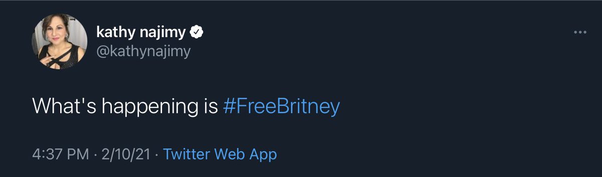 Nwnysb's tweet photo. The ritual worked 😳 #FreeBritney https://t.co/Tmd8JHHSK2
