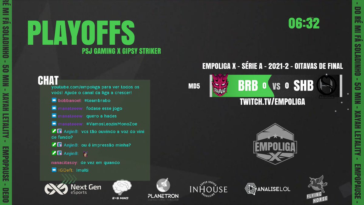 EmpoligaVP's tweet photo. É DIA DE #BRASHELBY P****!

Estamos em contagem regressiva para a DECISÃO DA ULTIMA VAGA NAS QUARTAS DE FINAL!

@BraboEsports vs. @ShelbyEsports 
Md5
https://t.co/yLHOUwyPVr 

#EmpoligaX https://t.co/IezDf6UH8s
