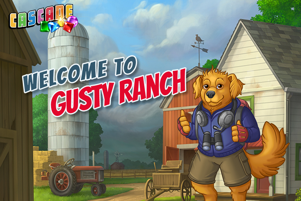 funkitron's tweet photo. New Cascade levels are here! Welcome to wacky, windy fun in Gusty Ranch! https://t.co/iBpJMIv296