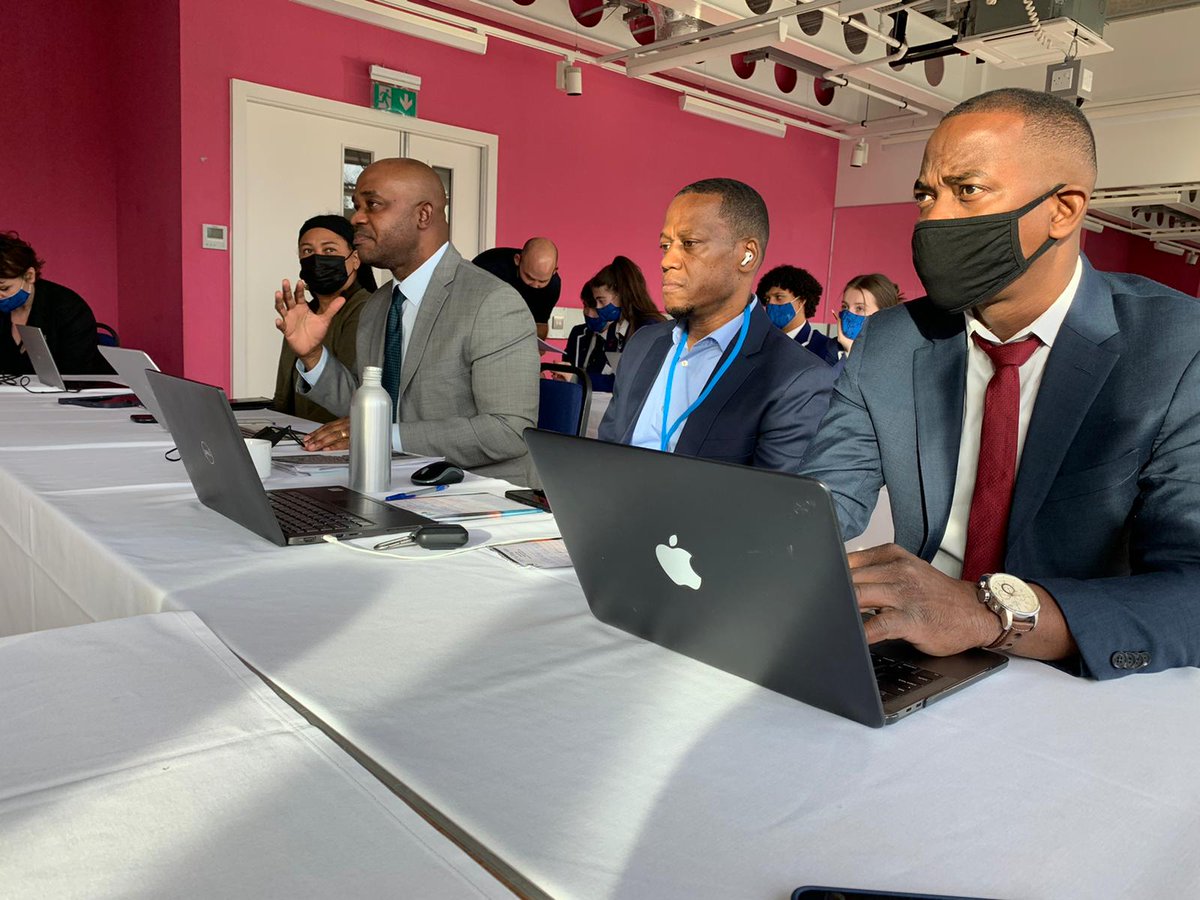 LuisGMurillo's tweet photo. 1* En el marco de la #COP26, con apoyo de @MIT_ESI, creamos el Foro AfroInteramericano de #CambioClimático, hecho HISTÓRICO. Por 1ra vez los afrodescendientes d las américas se unirán en una 1 voz en el máx evento de discusión y toma de decisiones climáticas y en otros escenarios https://t.co/TspZXLXZhv