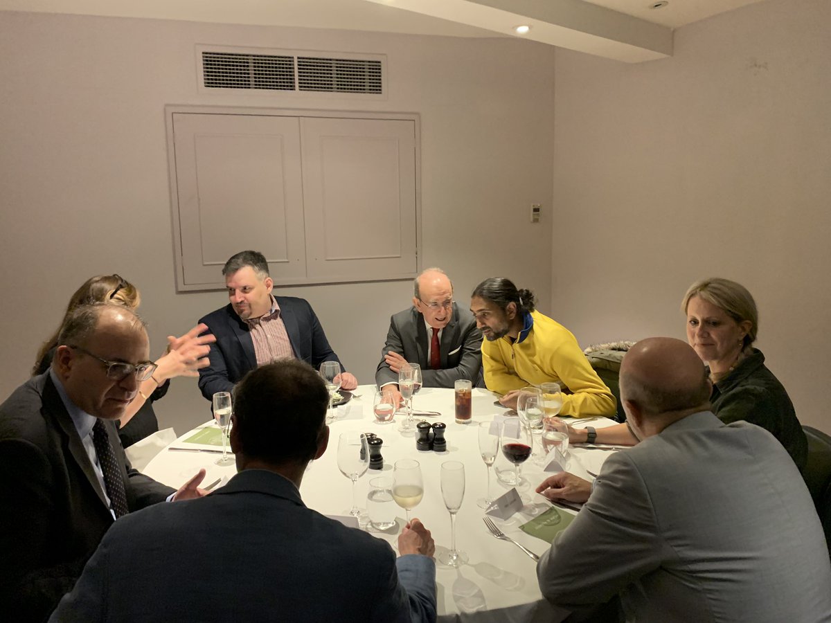 A lovely evening tonight with the Conference speakers and a great opportunity to catch up with friends #BSP2021