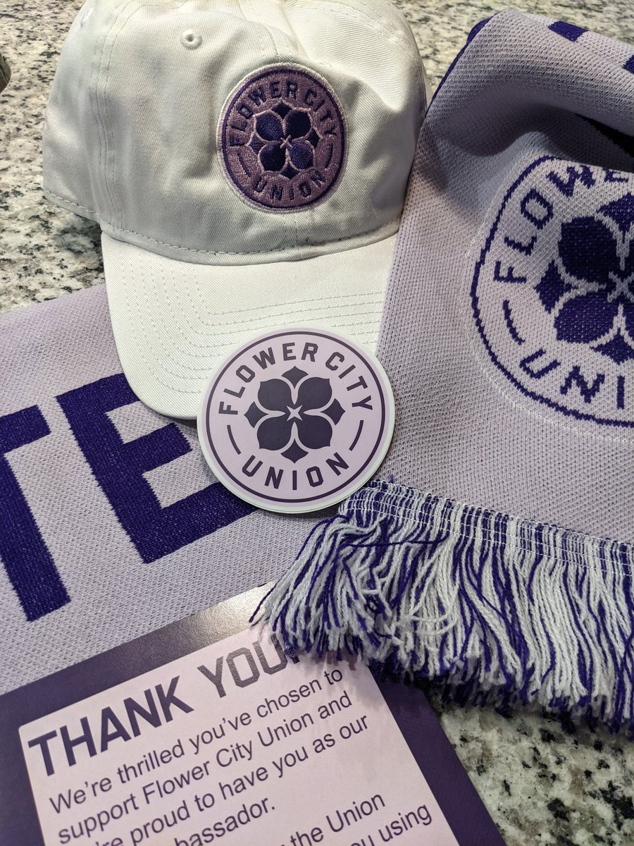 What a great day to get my swag! Can't wait for the kit reveal tonight. @FlowerCityUnion #RootedInRochester #ROC #Soccer