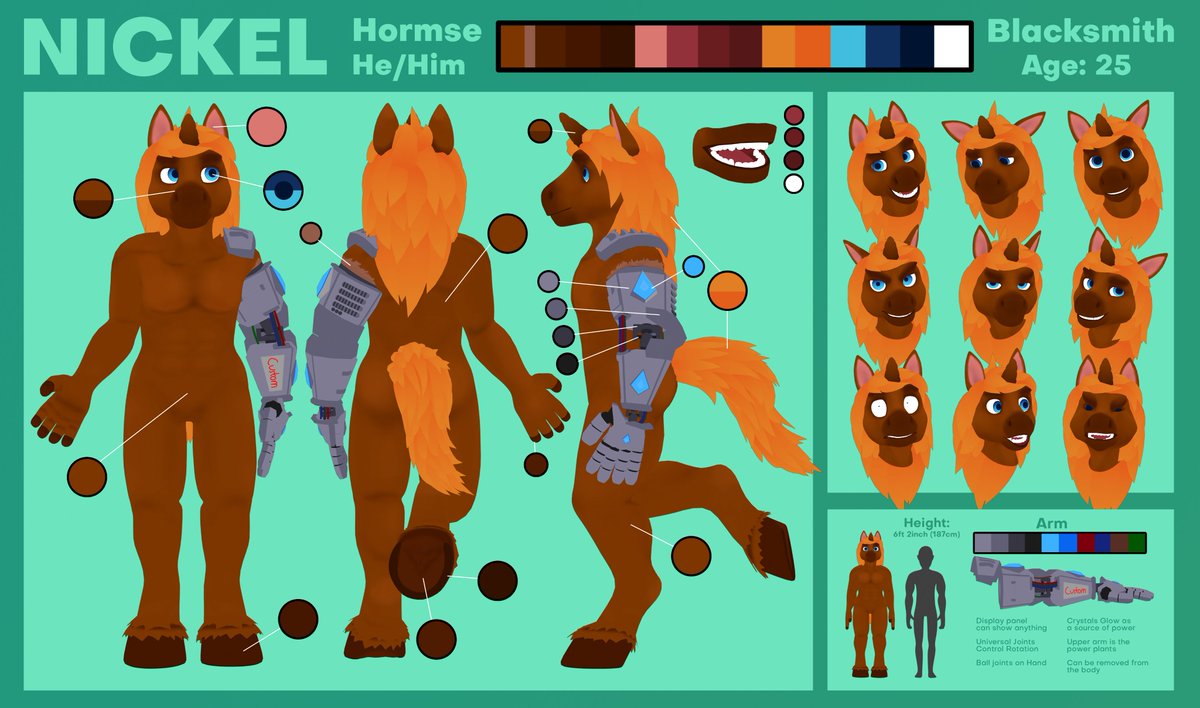 Kaideart's tweet photo. Made some references for @NickelsForge with his recently made model! https://t.co/uaKy6d4VMS