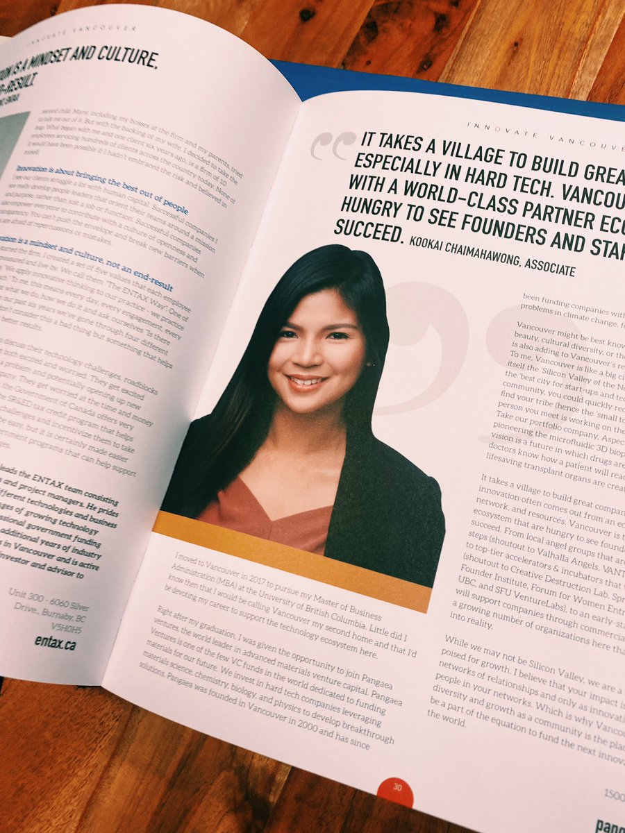 Completely forgot I did this interview before I moved on from my role. Just found the book sitting in the Vancouver Library 📚🥰 #innovatevancouver <a href="/InnovateSeries/">Innovations of the World</a>