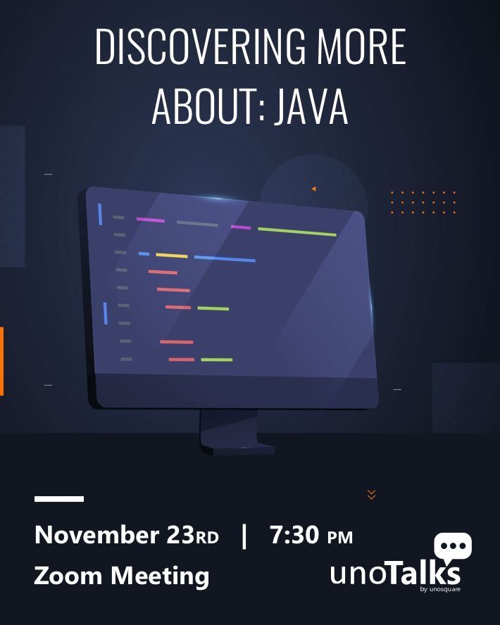 IrmaS_TA's tweet photo. ๐จ Unotalks is BACK!! ๐จ
Let's talk about ๐๐๐ฉ๐ ๐
๐๐ป "JWT: a secure way to have someone else behind the auth wheel "
๐๐ป "Java 17!, Neta?"
โจDon't forget to register! See you there ๐
๐https://t.co/6XSRwkhUab
#Unosquare #Unotalks #java ๐ฆ https://t.co/DyiezC025C
