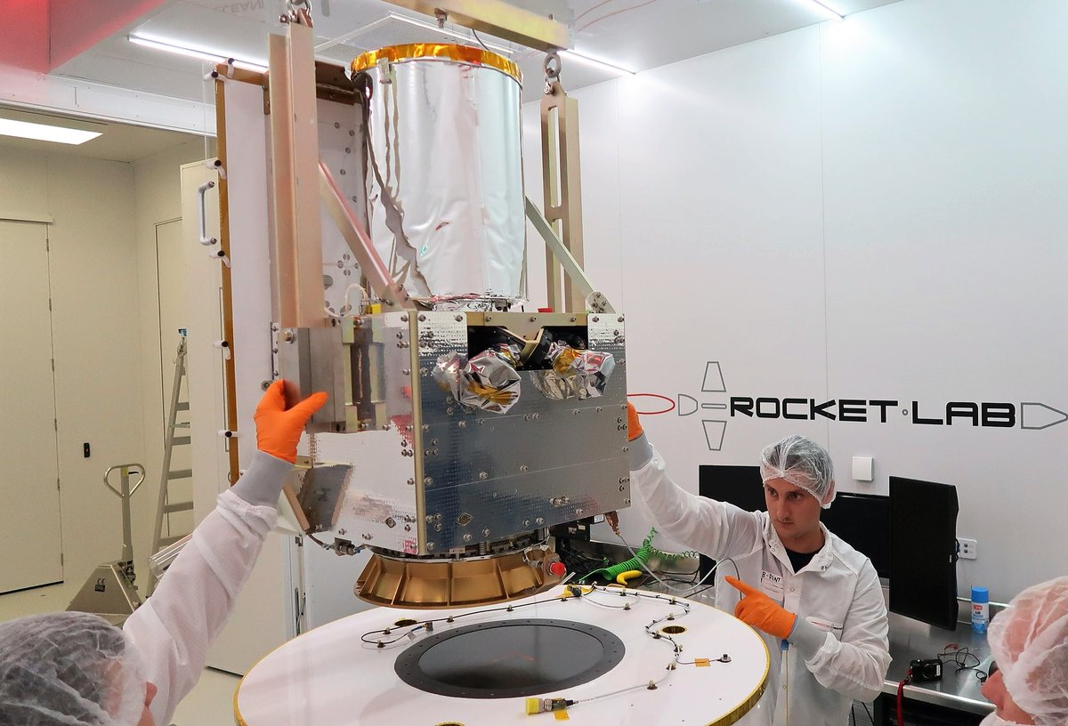 BlackSky satellite prepared for launch