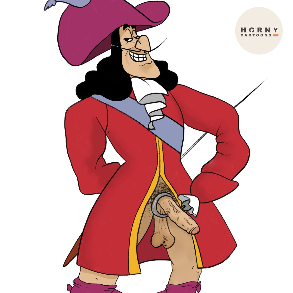 Captain Hook bottom gay fit fem gaybottom bigman pussyboy hot sexy...