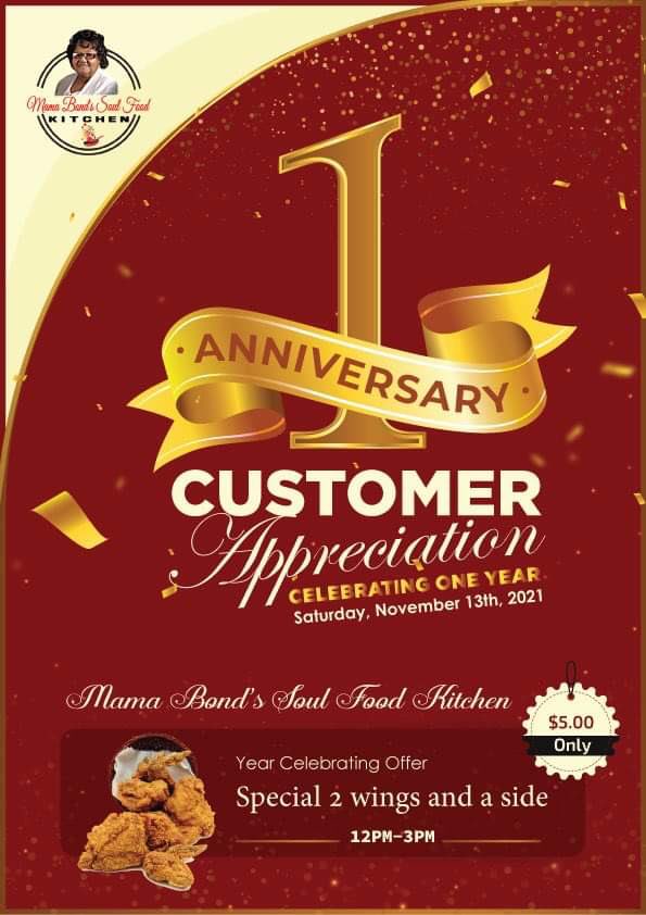 BondFood's tweet image. Dear valued customers,

We appreciate the support that you’ve shown us this past year. Come join us tomorrow for customer appreciation as we celebrate our 1 year anniversary. We hope to see you there! In addition to your celebrating offer, you will receive a free slice of cake.