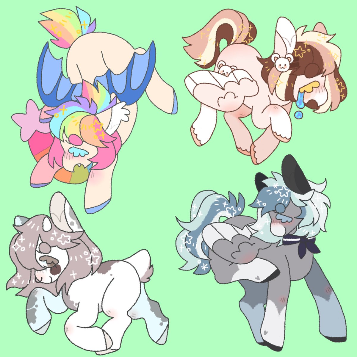 delariie's tweet photo. Found some old art! #mlp 
I think these are from 2018 although I’m not too sure ^_^ enjoy! https://t.co/bEbBxF309P