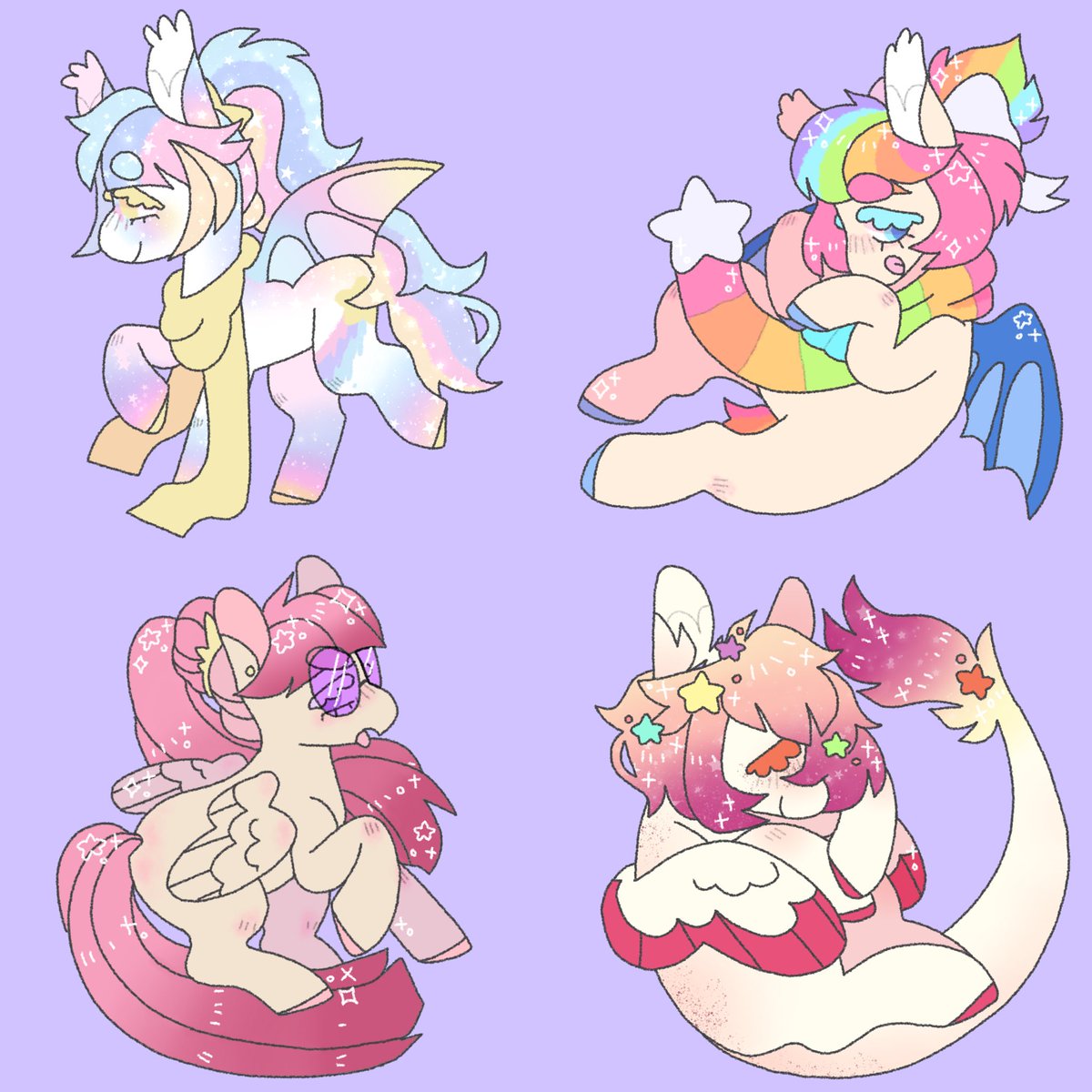 delariie's tweet photo. Found some old art! #mlp 
I think these are from 2018 although I’m not too sure ^_^ enjoy! https://t.co/bEbBxF309P