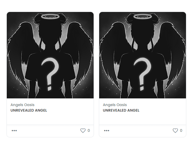 Minted two during presale 🙏🏽

I don't spend splurge on food, Rolexes, or exotic cars, but I'll happily support female-led NFT projects <a href="/AngelMelly/">melly</a> <a href="/AngelsOasisNFT/">Angels Oasis NFT ✨ BUY ON OPENSEA</a>