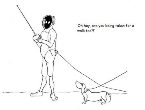 UNTFencing's tweet photo. And on this weeks #fencingmemefriday https://t.co/NXseTr94Ma