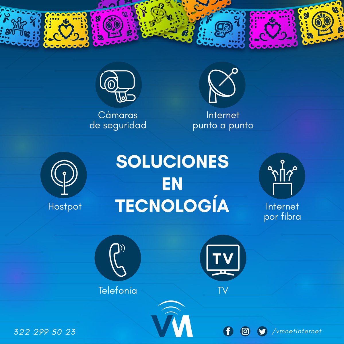 vmnetinternet's tweet photo. Encuentra la solución tecnológica que tu #hogar #negocio o #evento necesita con #vmnet📶

Conoce las soluciones que tenemos en 🌐https://t.co/Xr0ffkkftg o llama al 📱322 299 5023 ext.1

#wifi #internet #proveedor #puertovallarta https://t.co/0xzvQL9X7r