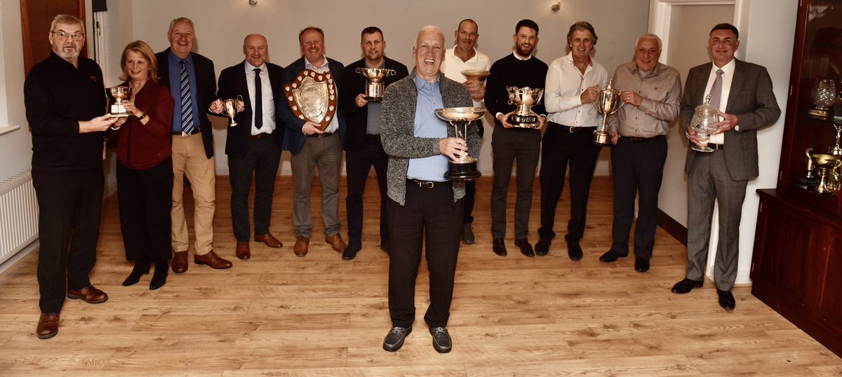 Well done to all competition participants and particularly to the main trophy winners pictured at tonight’s Presentation Evening. Our first such event for two years was well attended, thank you to all involved.