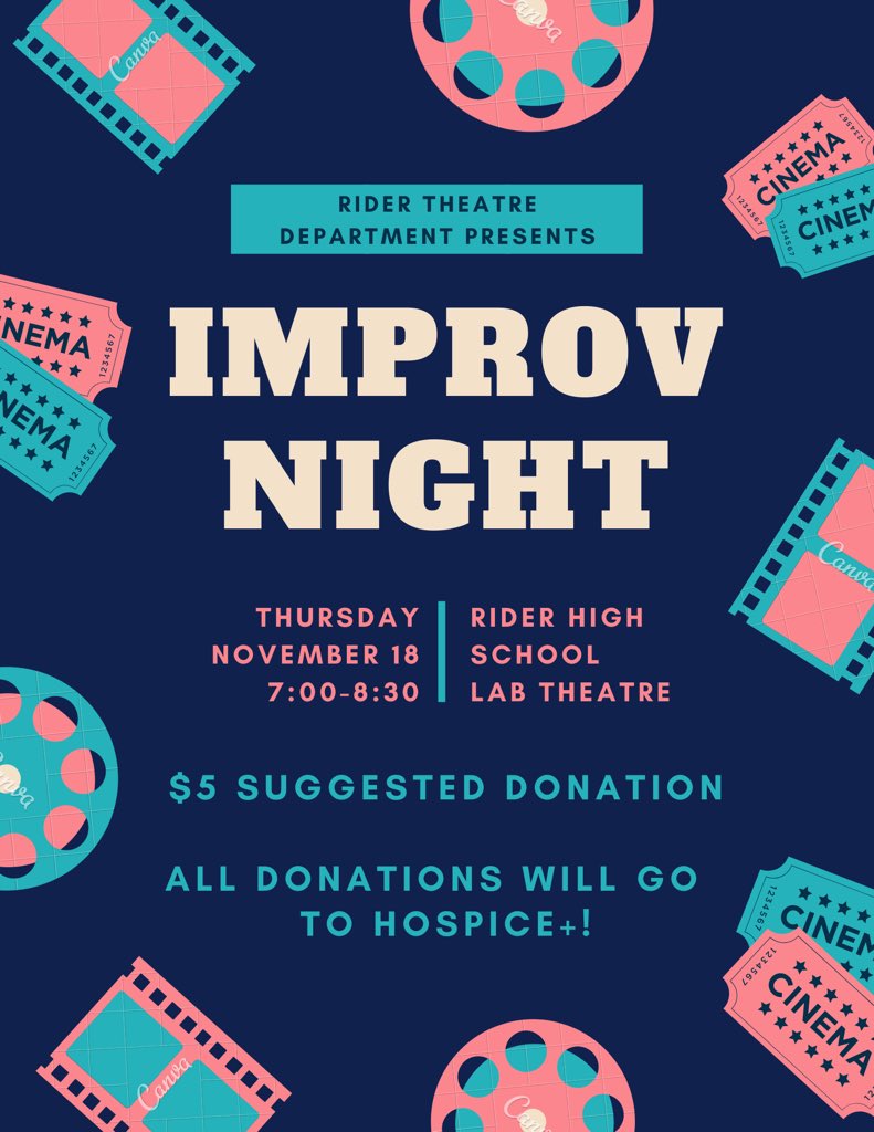 Come support our Improv Troupe’s debut performance on Thursday, November 18!